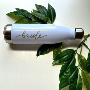 Bride Water Bottle Wedding Bottle